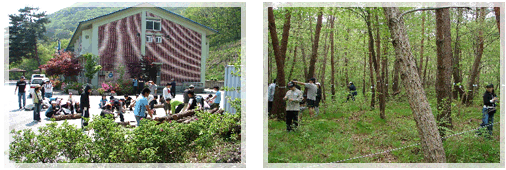 4학년 변산 학술림 실습